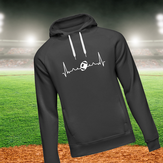 Hoodie Football - Faites ajouter un nom et un numéro au dos du chandail