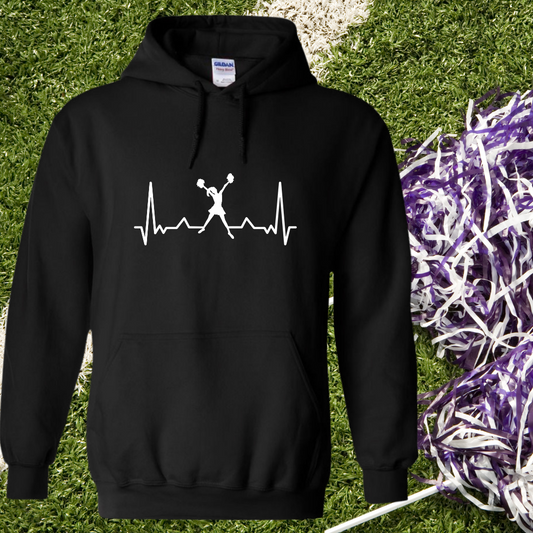 Hoodie Cheerlading - Faites ajouter un nom au dos du chandail